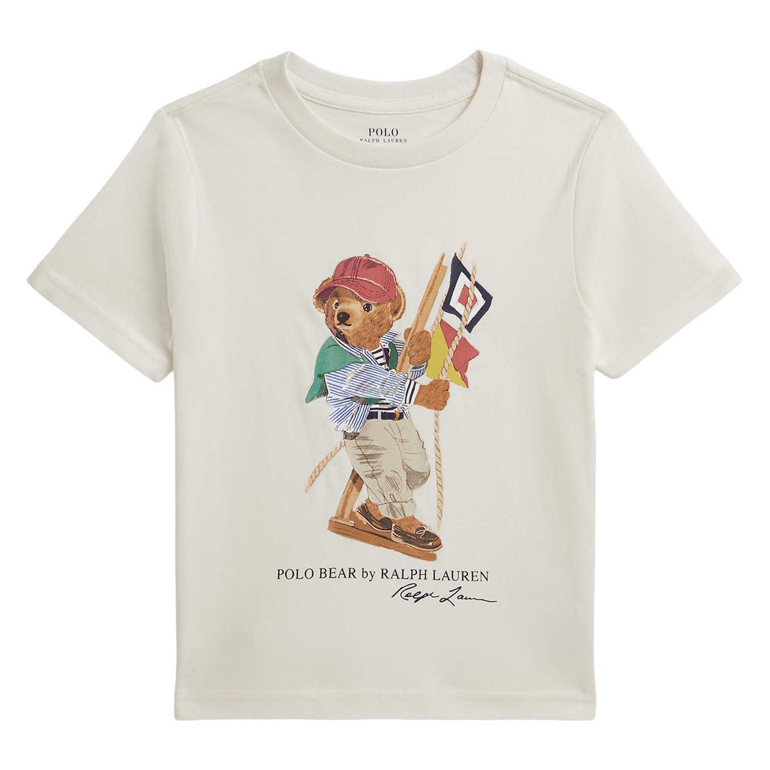 Polo Ralph Lauren Polo Bear Cotton Jersey Tee 3-7Y